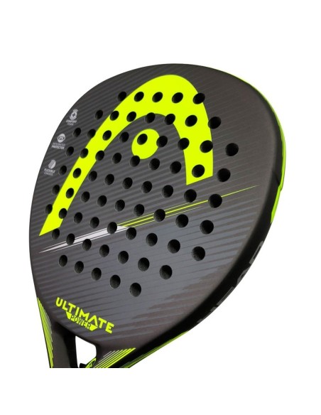 Head Ultimate Power Jaune Avec Cb |HEAD |Raquettes de padel Head