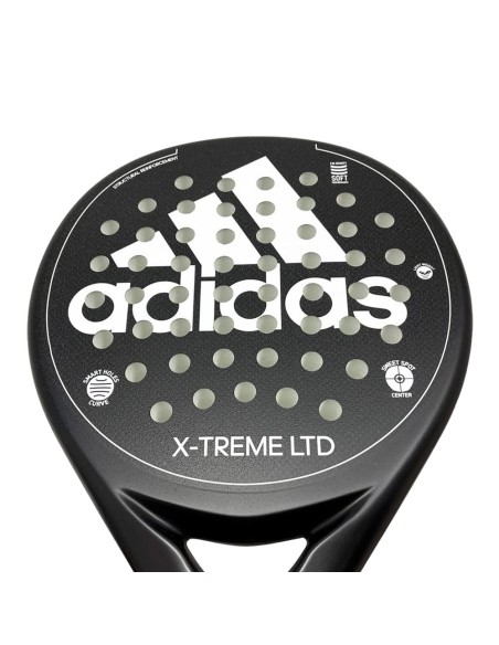 Adidas X-Treme Preto Branco |ADIDAS |Raquete Padel Adidas Adidas X-Treme Preto Branco |ADIDAS |Raquete Padel Adidas