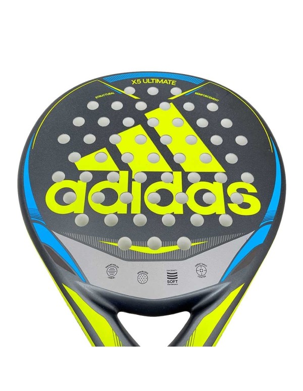 Huérfano Húmedo Tradicional Adidas X5 Ultimate Yellow | ADIDAS padel tennis | Time2Padel ✓