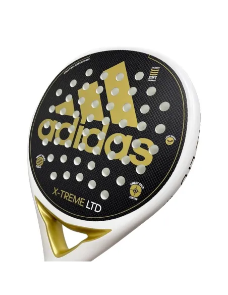 Adidas X-Treme White Gold |ADIDAS |Palas de pádel ADIDAS