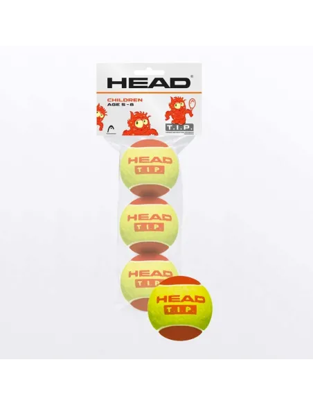 Bote 3 Palline Head T.i.p. Red Foam 578363 |HEAD |Palline da padel