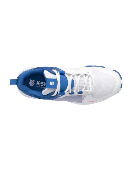 Kswiss Ultrashot Team All Court Bianco Blu 07395166 |K SWISS |Scarpe da padel
