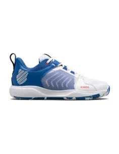 Kswiss Ultrashot Team All Court Branco Azul 07395166 |K SWISS |Sapatilhas de padel