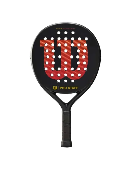 Wilson Pro Staff V2 Team Noir Rouge |WILSON |Raquettes de padel Wilson