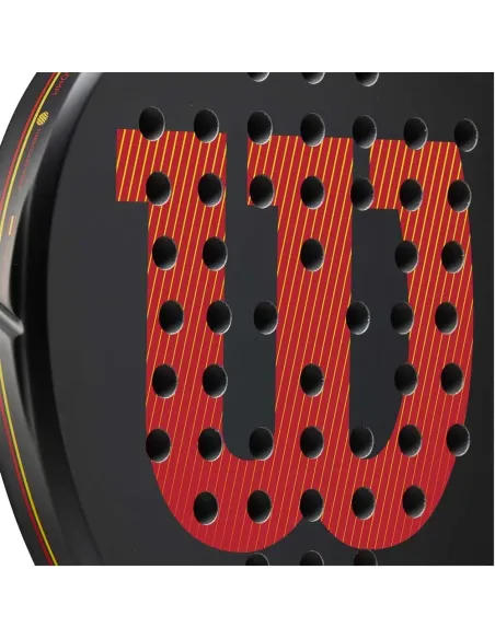 Wilson Pro Staff V2 Team Noir Rouge |WILSON |Raquettes de padel Wilson