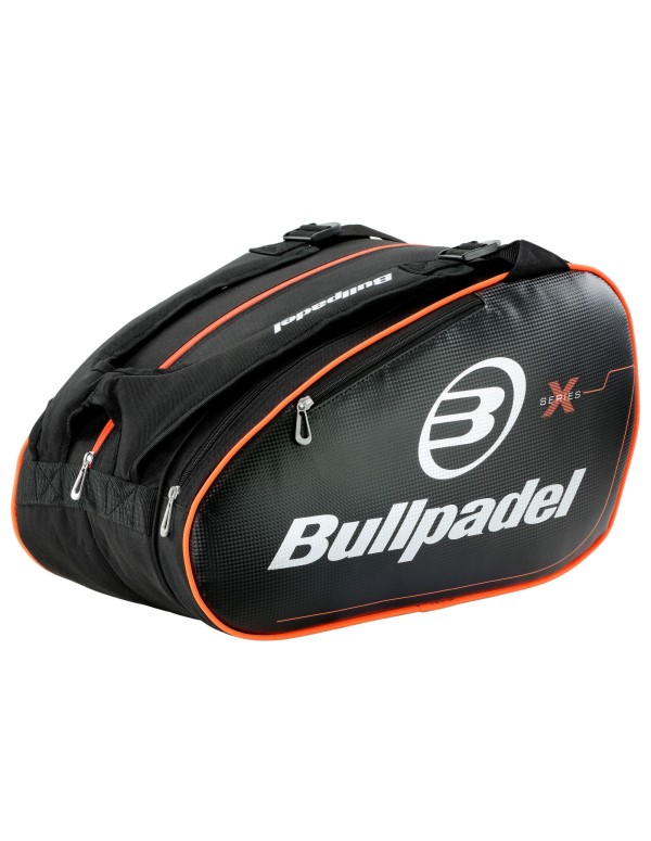 Bolsa de raquete de padel Bullpadel X-Series Carbon Silver |BULLPADEL |Bolsa raquete BULLPADEL