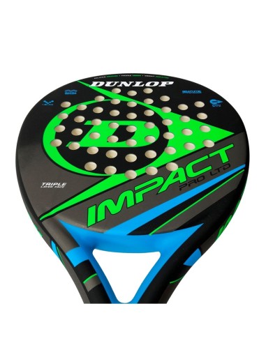 Dunlop Impact Pro Hl Verde |DUNLOP |Raquetes de padel Dunlop