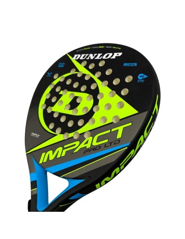 Dunlop Impact Pro Hl Jaune |DUNLOP |Raquettes de padel Dunlop