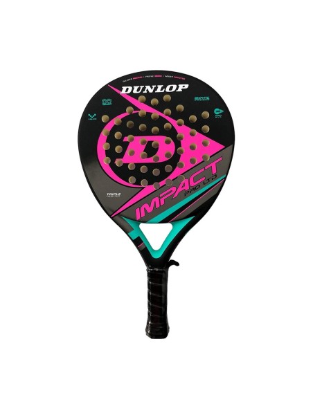 Dunlop Impact Pro Hl Rosa |DUNLOP |Palas de pádel DUNLOP