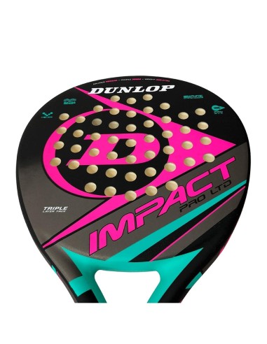 Dunlop Impact Pro Hl Rosa |DUNLOP |Palas de pádel DUNLOP