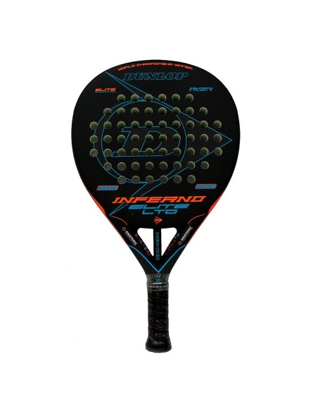 Dunlop Inferno Elite Lt G1 Hl Arancione Blu |DUNLOP |Racchette da padel Dunlop