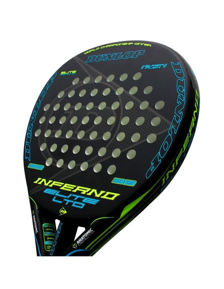 Dunlop Inferno Elite Ltd Amarillo Azul |DUNLOP |Raquettes de padel Dunlop Dunlop Inferno Elite Ltd Amarillo Azul |DUNLOP |Raquettes de padel Dunlop