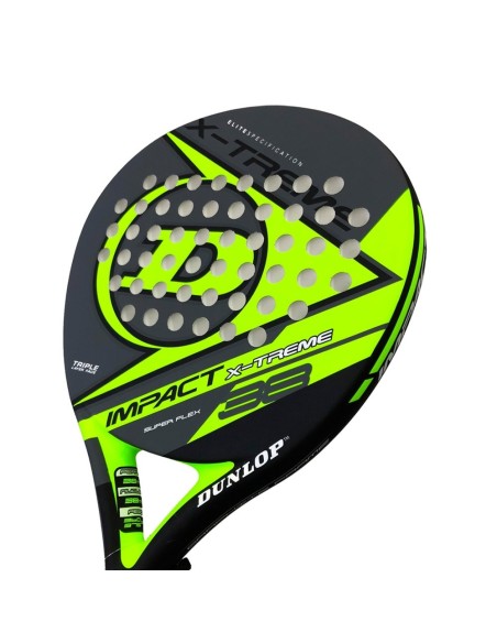 Dunlop Impact Hl Yellow |DUNLOP |Dunlop Padel Rackets