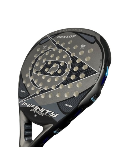Dunlop Infinity Pro Métal-Gris |DUNLOP |Raquettes de padel Dunlop