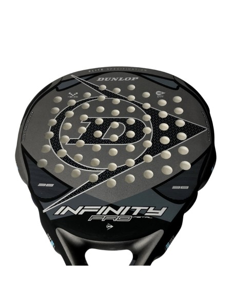 Dunlop Infinity Pro Métal-Gris |DUNLOP |Raquettes de padel Dunlop