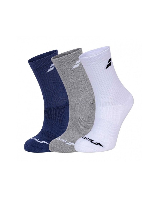 Babolat Long Socks x 3 pairs Multicolor |BABOLAT |Paddle socks