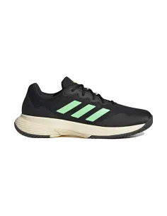 Adidas Gamecourt 2 Negro Verde Hr0755 |ADIDAS |Zapatillas pádel ADIDAS