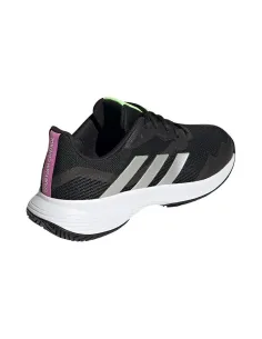 Adidas Courtjam Control Preto Prata Gw4225 |ADIDAS |Sapatilhas de padel ADIDAS 2