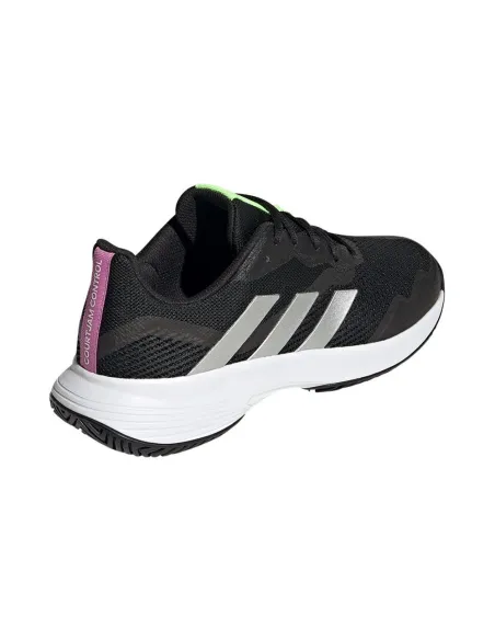Adidas Courtjam Contrôle Noir Argent Gw4225 |ADIDAS |Chaussures de padel ADIDAS Adidas Courtjam Contrôle Noir Argent Gw4225 |ADIDAS |Chaussures de padel ADIDAS
