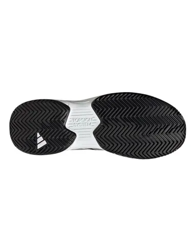 Adidas Courtjam Control Preto Prata Gw4225 |ADIDAS |Sapatilhas de padel ADIDAS