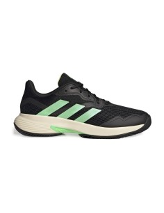 Adidas Courtjam Contrôle Clay Noir Vert Gw4220 |ADIDAS |Chaussures de padel ADIDAS