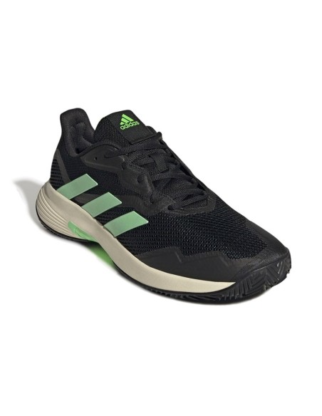 Adidas Courtjam Controllo Clay Nero Verde Gw4220 |ADIDAS |Scarpe da padel ADIDAS Adidas Courtjam Controllo Clay Nero Verde Gw4220 |ADIDAS |Scarpe da padel ADIDAS
