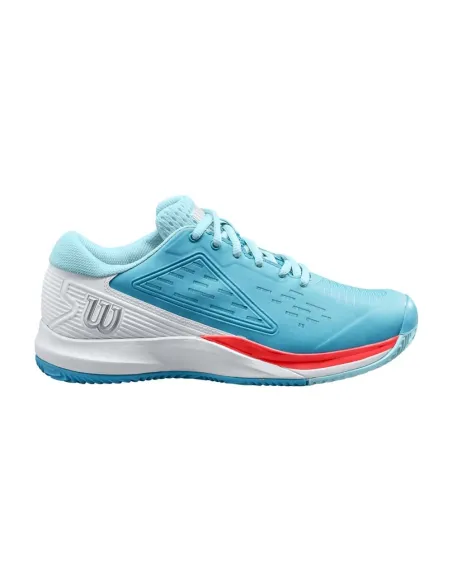 Zapatillas Wilson Rush Pro Ace Clay Azul Blanco Mujer |WILSON |Zapatillas pádel WILSON