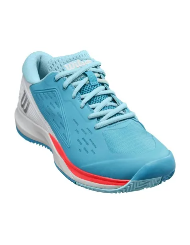 Sapatilhas Wilson Rush Pro Ace Clay Azul Branco Mulher |WILSON |Sapatilhas de padel WILSON