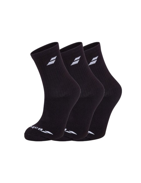 Meia Babolat 3 Pairs Pack Preto |BABOLAT |Meias Meia Babolat 3 Pairs Pack Preto |BABOLAT |Meias