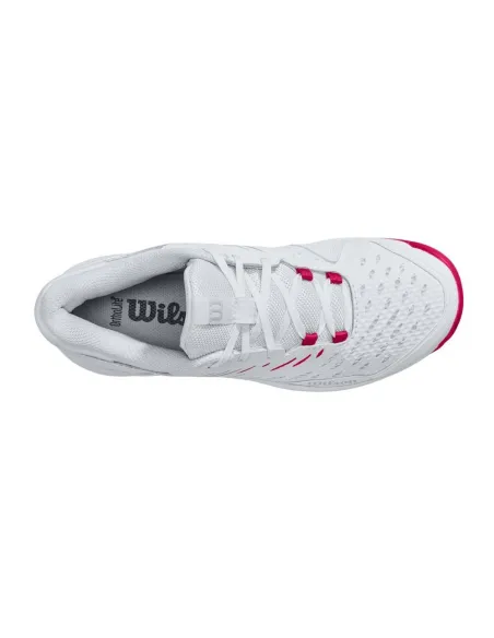 Scarpe Wilson Kaos Comp 3 Bianco Rosa Donna Wrs328780 |WILSON |Scarpe da padel WILSON