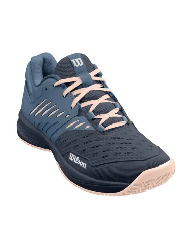 Chaussures Wilson Kaos Comp 3.0 Bleu Rose Femme Wrs328800 |WILSON |Chaussures de padel WILSON