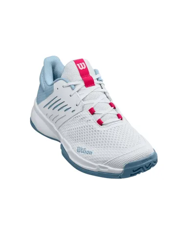 Zapatillas Wilson Kaos Devo 2.0 Blanco Azul Mujer Wrs328830 |WILSON |Zapatillas pádel WILSON