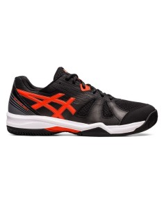 Asics Gel Padel Pro 5 Nero Rosso 1041A302 001 |ASICS |Scarpe da padel ASICS