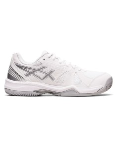 Asics Gel Padel Pro 5 Blanc Gris Femme 1042A200 101 |ASICS |Chaussures de padel ASICS