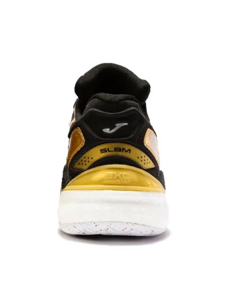 Joma Slam 22 World Padel Tour Clay Negro Oro Twpts2231P |JOMA |Zapatillas pádel JOMA Joma Slam 22 World Padel Tour Clay Negro Oro Twpts2231P |JOMA |Zapatillas pádel JOMA
