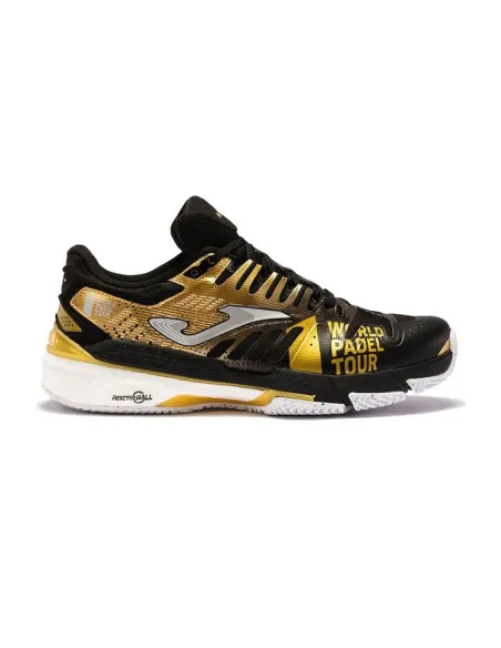 Joma Slam 22 World Padel Tour Clay Noir Oro Twpts2231P |JOMA |Chaussures de padel Joma