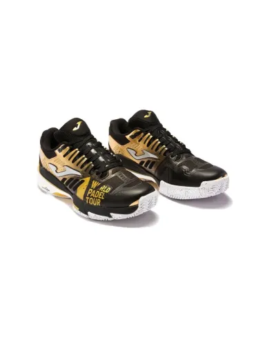 Joma Slam 22 World Padel Tour Clay Noir Oro Twpts2231P |JOMA |Chaussures de padel Joma