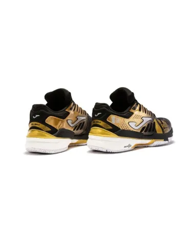 Joma Slam 22 World Padel Tour Clay Black Oro Twpts2231P |JOMA |Joma padel shoes