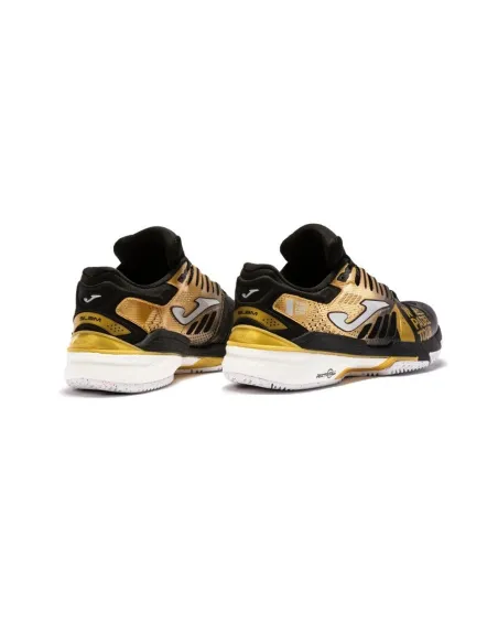 Joma Slam 22 World Padel Tour Clay Black Oro Twpts2231P |JOMA |Joma padel shoes