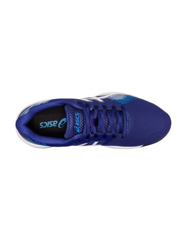 Asics Gel Game 8 Clay Oc Bleu Blanc Femme 1042A151 403 |ASICS |Chaussures de padel ASICS