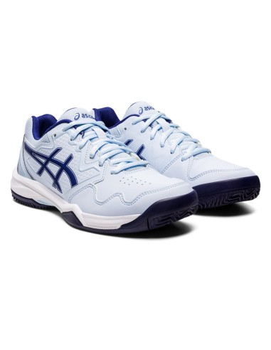 Asics Gel Dedicate 7 Clay Azul Feminino 1042A168 403 |ASICS |Sapatilhas de padel ASICS