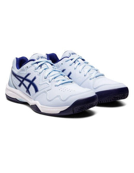 Asics Gel Dedicate 7 Clay Bleu Femme 1042A168 403 |ASICS |Chaussures de padel ASICS