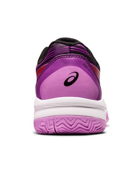 Asics Gel-Padel Exclusive 6 Noir Lila Femme 1042A143 004 |ASICS |Chaussures de padel ASICS