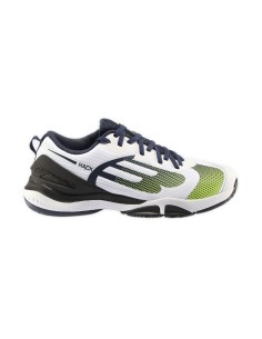 Bullpadel Hack Hybrid Fly 22I Branco Azul Az58012004 |BULLPADEL |Sapatilhas de padel