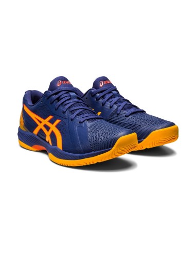 Asics Solution Swift Ff Padel Azul Amarillo 1041A314 400 |ASICS |Zapatillas pádel ASICS