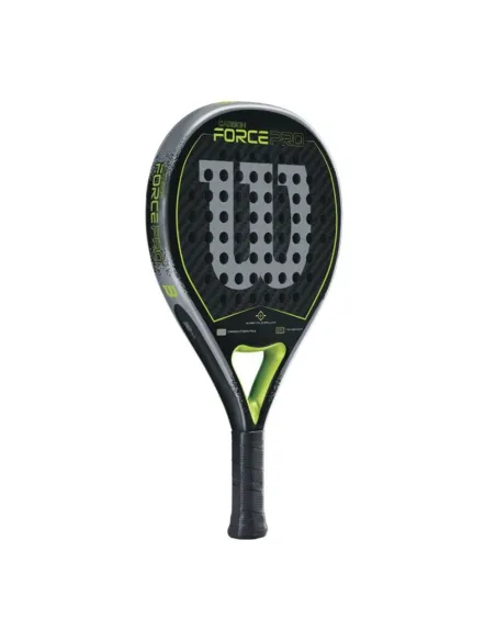 Wilson Carbon Force Pro Padel Carbon Black Green |WILSON |Wilson Padel Rackets