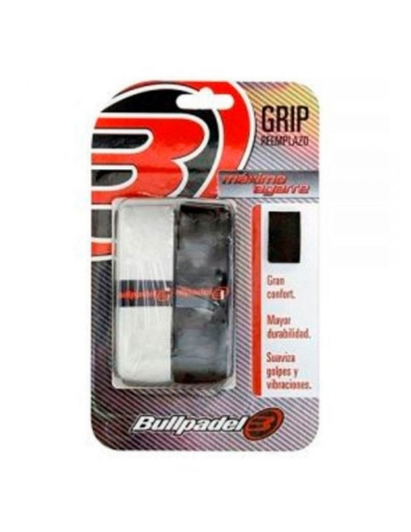 Bullpadel GR 1210 Grip Noir/Blanc |BULLPADEL |Surgrips