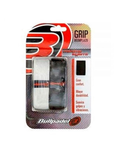 Grip Bullpadel Gr-1210 Preto Branco |BULLPADEL |Acessórios de padel Grip Bullpadel Gr-1210 Preto Branco |BULLPADEL |Acessórios de padel