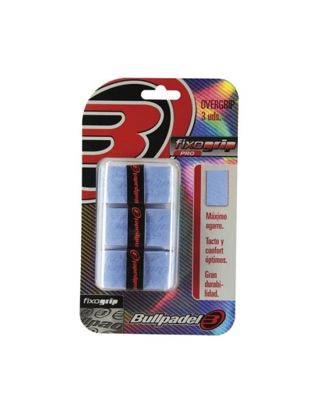 Overgrip Bullpadel 3 Unidades Gb-1202 Celeste |BULLPADEL |Overgrips Overgrip Bullpadel 3 Unidades Gb-1202 Celeste |BULLPADEL |Overgrips