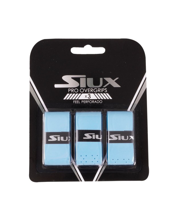 Blister Siux Pro X3 Perfurado Azul |SIUX |Overgrips